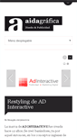 Mobile Screenshot of aidagrafica.com