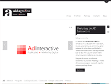 Tablet Screenshot of aidagrafica.com